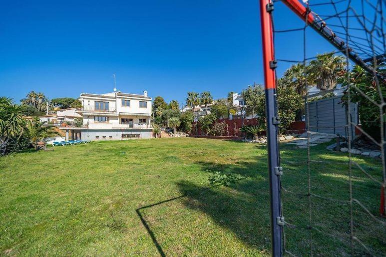 Villa Preciosa Casa 2000 M2 Piscina Mar Barbacoa Felicidad Santa Susanna Exterior foto