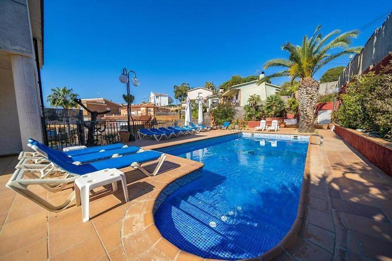 Villa Preciosa Casa 2000 M2 Piscina Mar Barbacoa Felicidad Santa Susanna Exterior foto